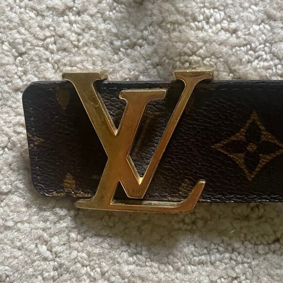 Louis Vuitton Monogram 40mm LV Initials Belt 85 34 - Picture 2 of 9
